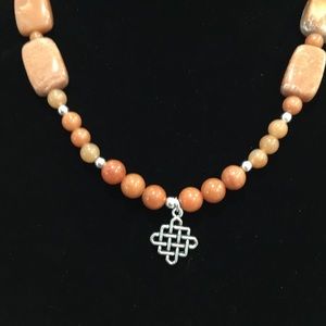 Gemstone necklace
